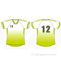 SUBLIMATION IMPRESSION DES DESIGNES PERSONNALES Jersey de football albanais personnalisé